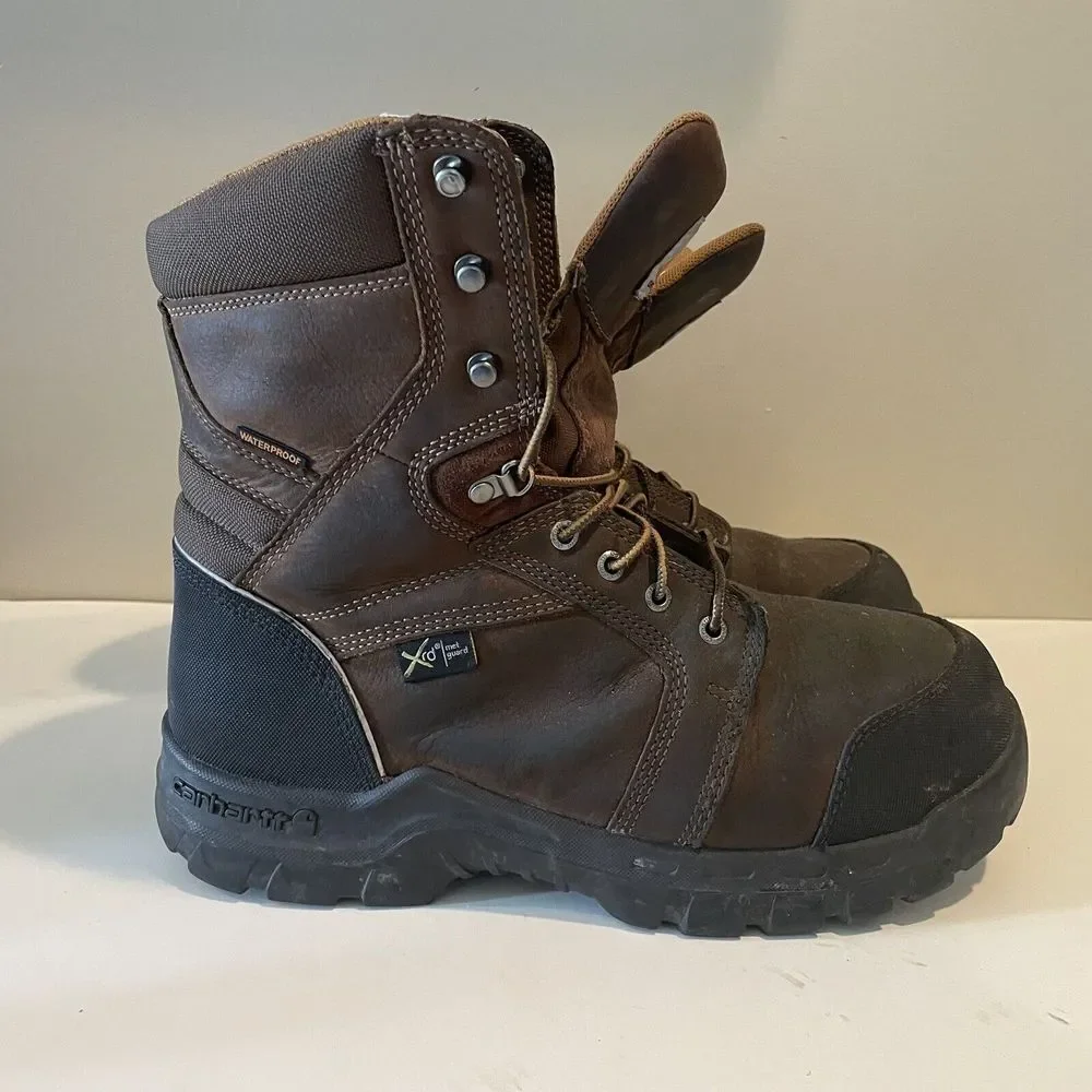 Carhartt Boots‎ 8 inch Energy Waterproof Composite Toe CMF8720 Size Mens 11.5